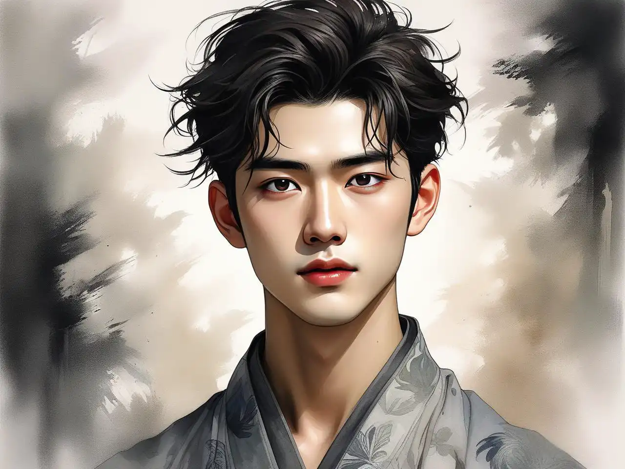 比劫臉陽剛，印星抗衰老